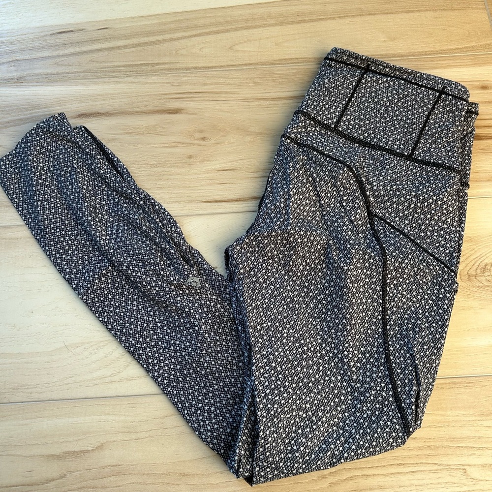 Lululemon Fast and Free 25” Sz 6